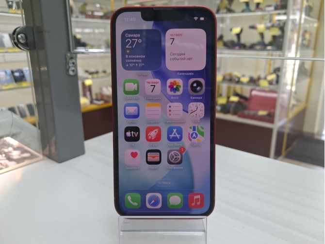 Смартфон Apple iPhone 13 mini, 128 ГБ, красный, 4 ГБ