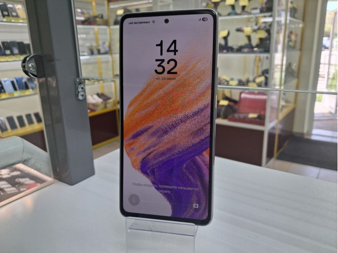 Мобильный телефон Samsung, Galaxy A53 5G, 128 ГБ, белый