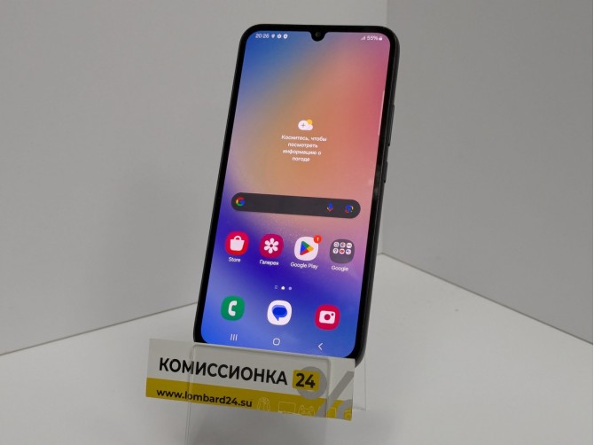 Мобильный телефон Samsung, Galaxy A34, 128 ГБ, черный