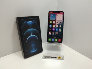 Мобильный телефон Apple, iPhone 12 Pro, 128 ГБ, синий