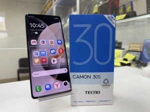 Мобильный телефон TECNO, Camon 30S, 128 ГБ, черный