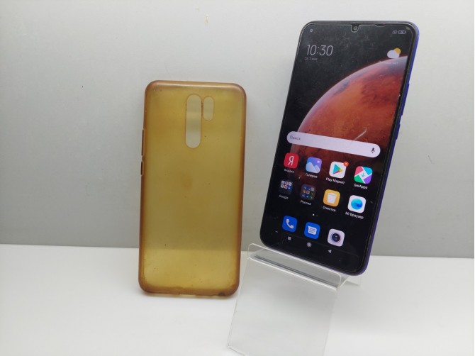 Мобильный телефон Xiaomi, Redmi 9, 64 ГБ, фиолетовый