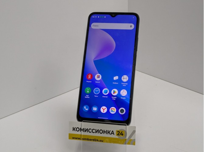 Мобильный телефон realme, C30s, 64 ГБ, черный