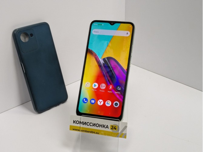 Мобильный телефон realme, C30, 32 ГБ, зеленый