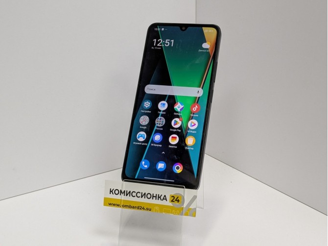 Мобильный телефон Xiaomi, Poco C75, 128 ГБ, черный