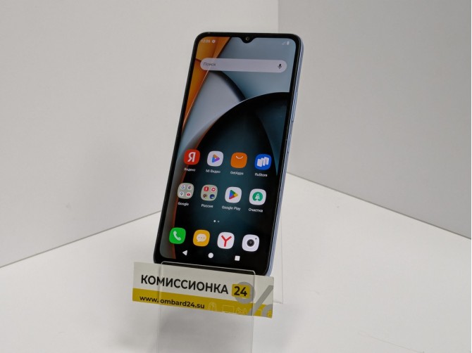 Мобильный телефон Xiaomi, Redmi A3, 128 ГБ, синий