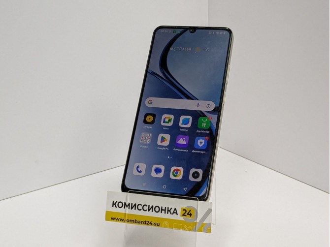 Мобильный телефон realme, C61, 128 ГБ, золотистый