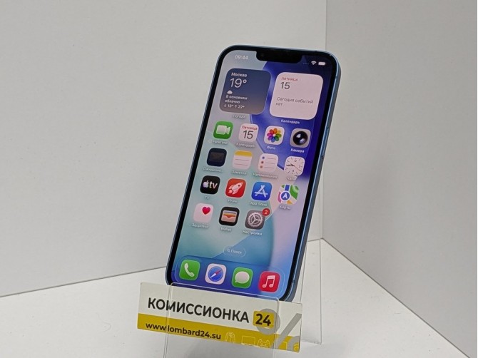 Мобильный телефон Apple, iPhone 13, 256 ГБ, синий