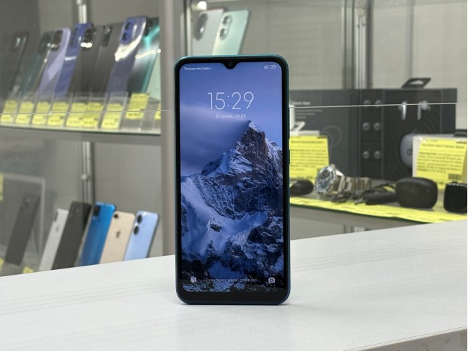 Мобильный телефон Xiaomi, Redmi 9A, 32 ГБ, голубой