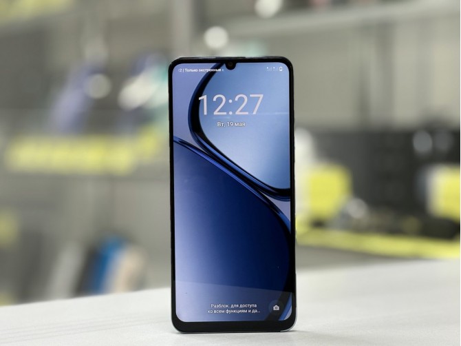 Мобильный телефон realme, Note 60, 128 ГБ, голубой