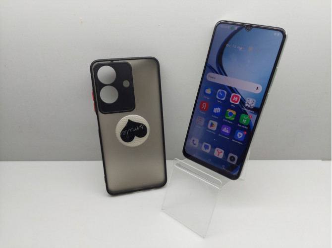 Мобильный телефон realme, Note 60x, 128 ГБ, зеленый