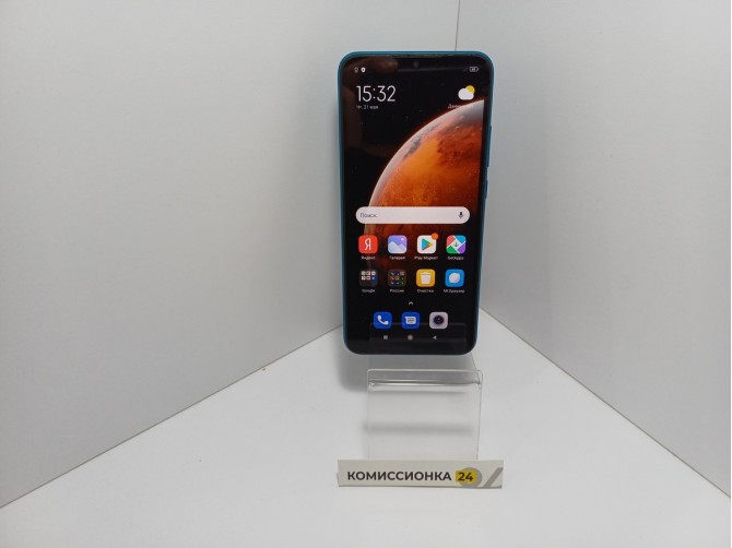 Мобильный телефон Xiaomi, Redmi 9A, 32 ГБ, голубой