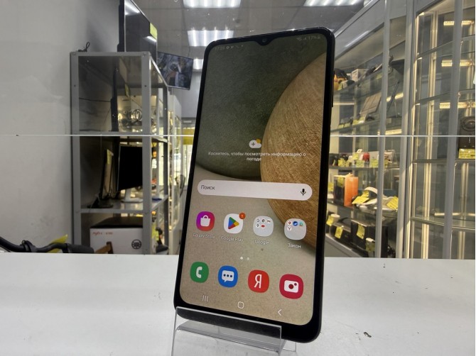 Мобильный телефон Samsung, Galaxy A12, 64 ГБ, черный