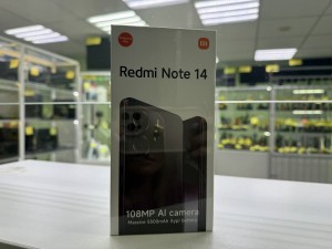 Смартфон Xiaomi Redmi Note 14, 256 ГБ, чёрный, 8 ГБ