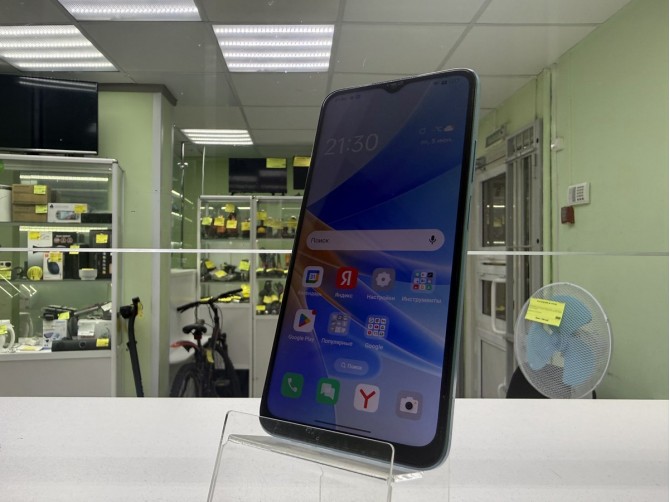 Смартфон Oppo A17K 3 ГБ 64 ГБ голубой