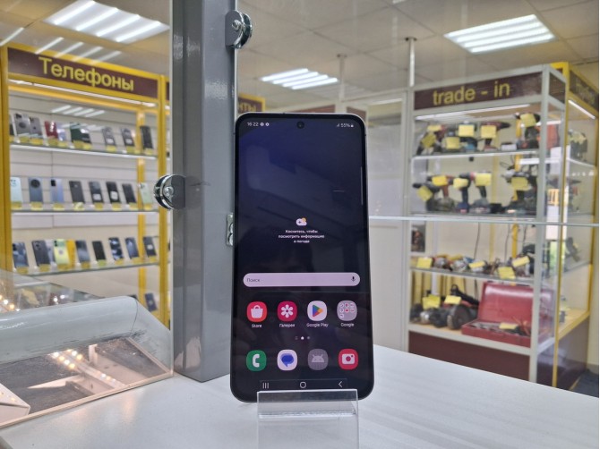Мобильный телефон Samsung, Galaxy S24 FE, 128 ГБ, серый