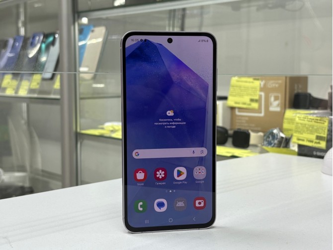 Мобильный телефон Samsung, Galaxy A55, 128 ГБ, фиолетовый