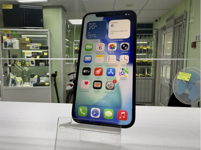 Смартфон Apple iPhone 12, 64 ГБ, чёрный, 4 ГБ