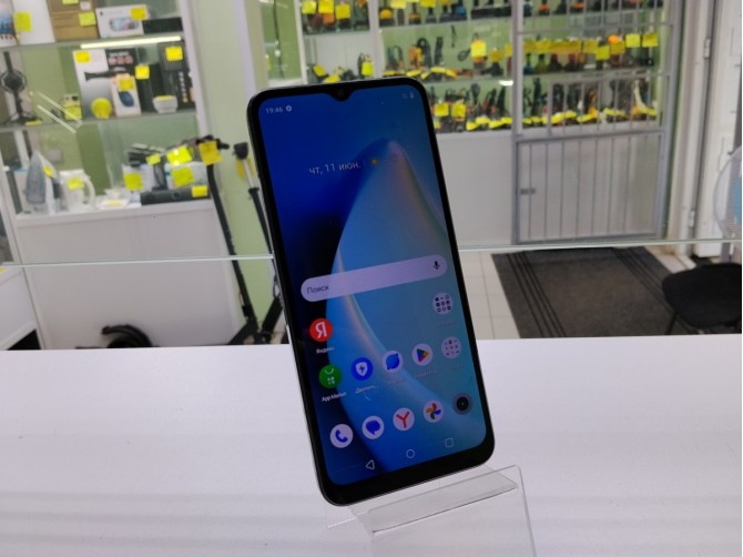 Мобильный телефон realme, C33, 64 ГБ, черный
