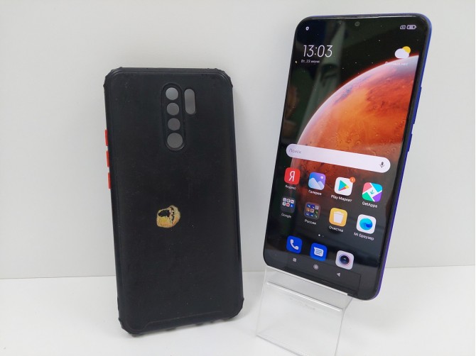 Мобильный телефон Xiaomi, Redmi 9, 32 ГБ, фиолетовый