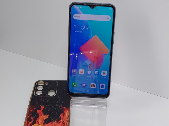 Мобильный телефон TECNO, Spark Go 2022, 32 ГБ, голубой