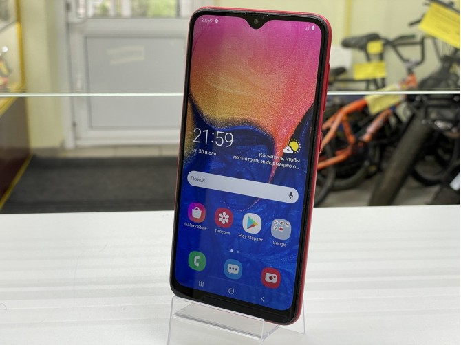 Мобильный телефон Samsung, Galaxy A10, 32 ГБ, красный