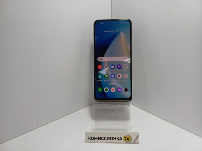 Мобильный телефон realme, 8, 128 ГБ, черный