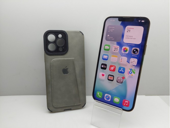Смартфон Apple, iPhone 13 Pro Max, 256 ГБ, золотистый