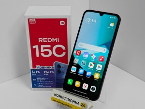 Мобильный телефон Xiaomi, Redmi 15C, 256 ГБ, черный