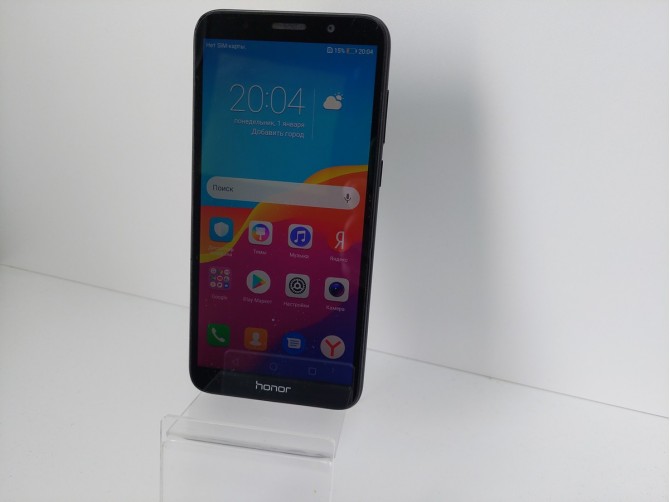 Мобильный телефон Honor, 7A, 16 ГБ, черный