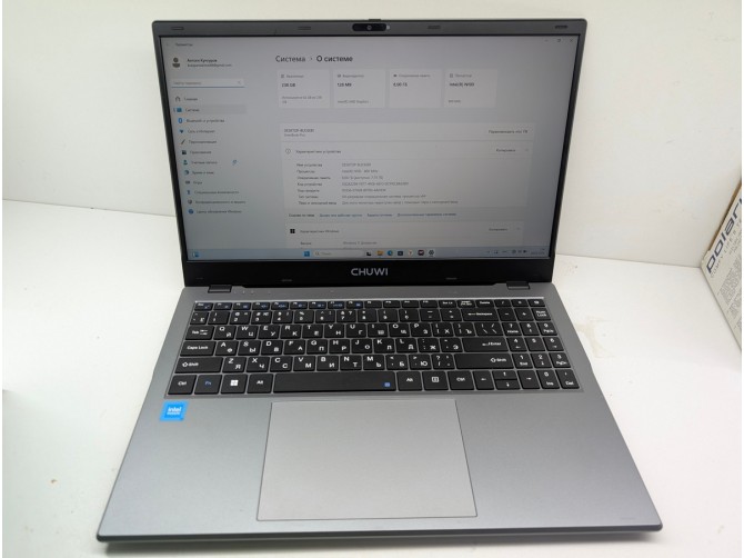 Ноутбук CHUWI N100 8\256