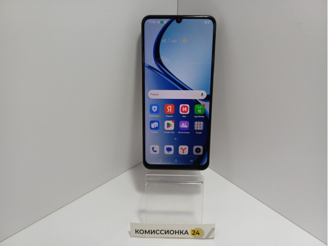 Мобильный телефон realme, Note 60x, 128 ГБ, черный