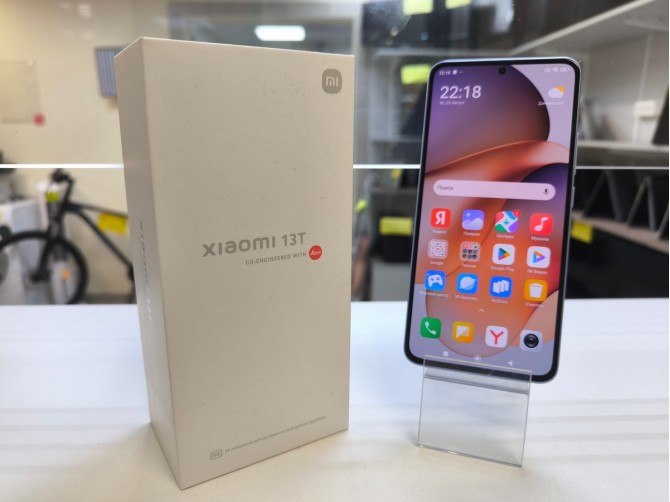 Мобильный телефон Xiaomi, 13T, 256 ГБ, голубой