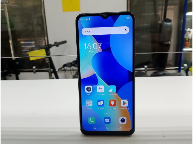 Мобильный телефон TECNO, Spark 10c, 128 ГБ, черный
