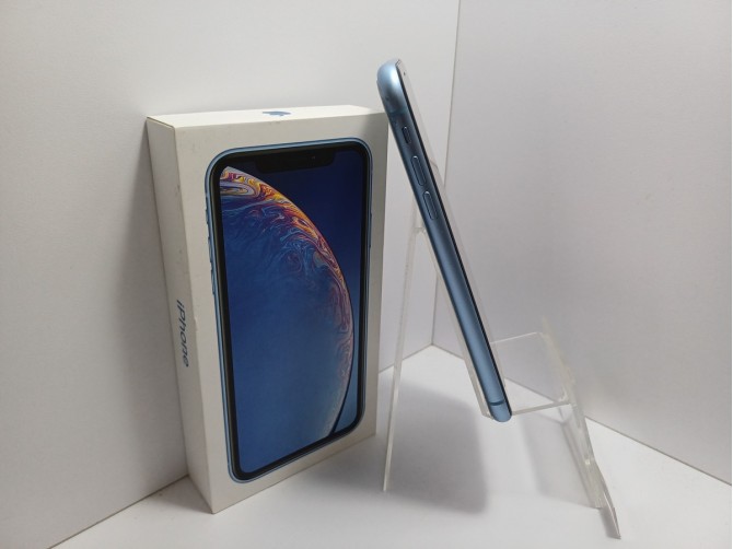 Мобильный телефон Apple, iPhone Xr, 128 ГБ, голубой