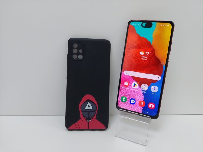 Мобильный телефон Samsung, Galaxy A51, 64 ГБ, красный