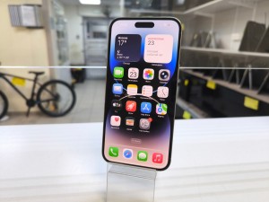 Мобильный телефон Apple, iPhone 14 Pro Max, 128 ГБ, серебристый