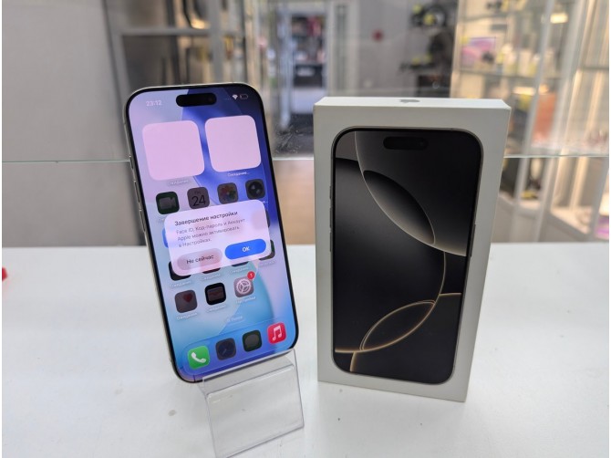 Мобильный телефон Apple, iPhone 16 Pro, 128 ГБ, серый