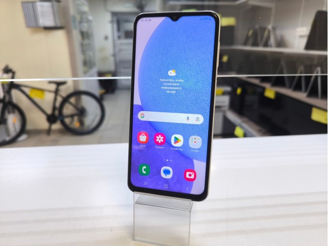 Мобильный телефон Samsung, Galaxy A23, 128 ГБ, белый