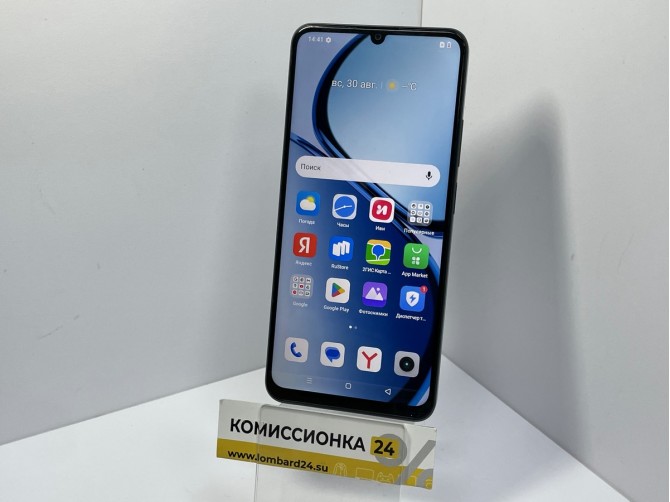 Мобильный телефон realme, Note 60x, 64 ГБ, черный