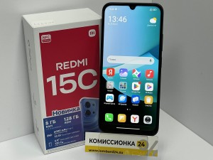 Мобильный телефон Xiaomi, Redmi 15C, 128 ГБ, черный