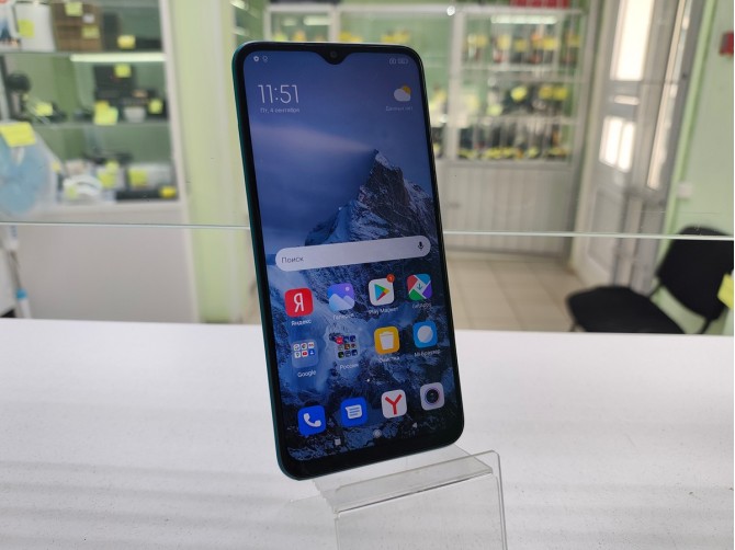 Мобильный телефон Xiaomi, Redmi 9, 32 ГБ, зеленый