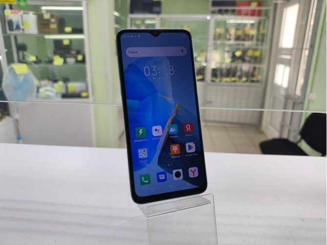 Мобильный телефон Infinix, HOT 30i, 64 ГБ, голубой