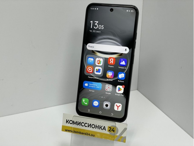 Мобильный телефон TECNO Spark 30C, 128 ГБ, черный