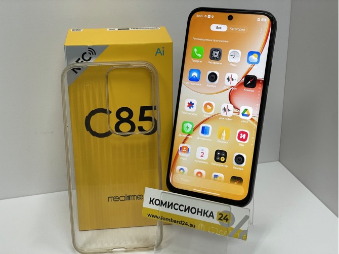 Мобильный телефон realme C85, 128 ГБ, черный