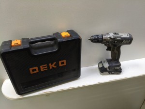 Дрель-шуруповёрт, DEKO, DKCD20 Black Edition SET 3, Аккумуляторный, 20.0