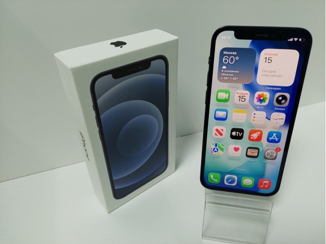Мобильный телефон Apple, iPhone 12 mini, 128 ГБ, черный