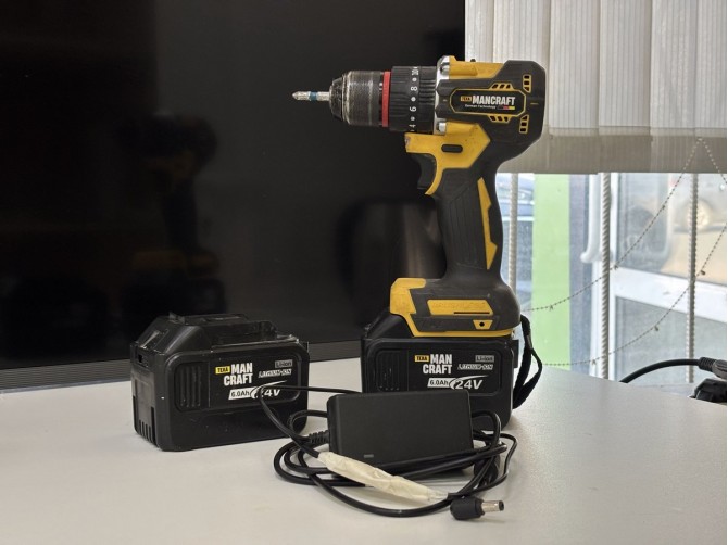 Шуруповёрт MANCRAFT 24v