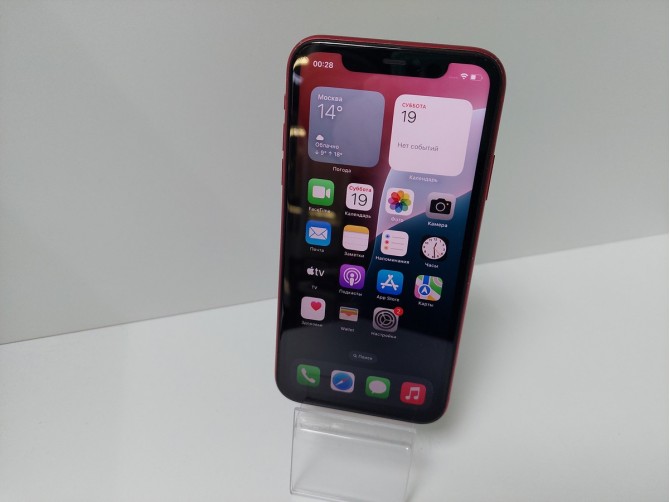 Мобильный телефон Apple, iPhone 11, 64 ГБ, красный