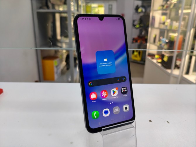 Мобильный телефон Samsung, Galaxy A15, 128 ГБ, синий